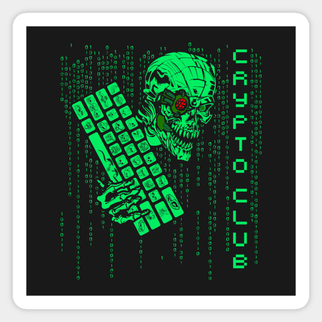 Crypto Club Cool Cryptocurrency Miner Sticker by Xeire